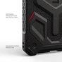 Чохол до мобільного телефона UAG Samsung Galaxy S26 Ultra Monarch Pro with Magnet Kevlar Black (214513113940) - зменшене зображення 3