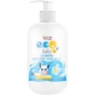 Детский шампунь EcoBaby 3+ з екстрактом бавовни й олією льону 500 мл (4820000308687) - уменьшенное изображение 1