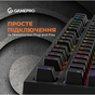 Клавіатура GamePro MK180B Hot-Swap Red Swich RGB USB UA Black (MK180B) - зменшене зображення 11