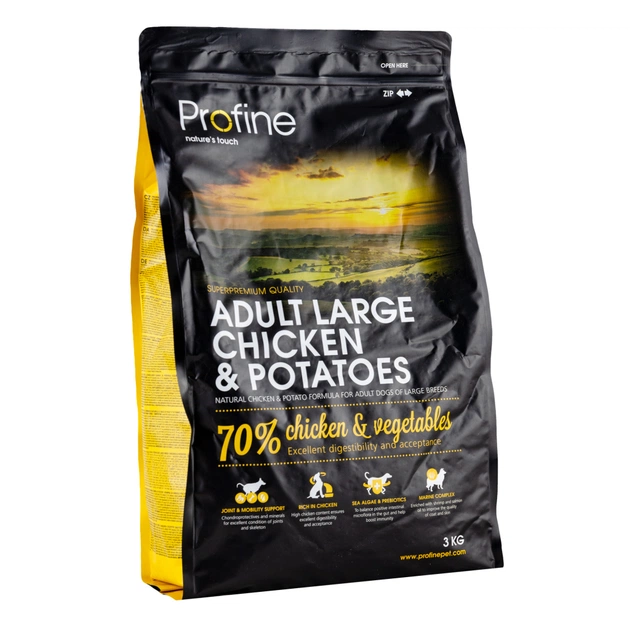 Сухий корм для собак Profine Adult Large Chicken з куркою та картоплею 3 кг (8595602517466) - зображення 1