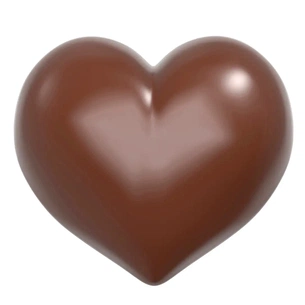 Форма для шоколаду Chocolate World Об'ємне серце від Nora Chokladskola (12088 CW) зображення 1