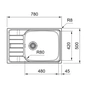 Мийка кухонна Franke Spark SKL 611-78 XL (101.0716.716) - зменшене зображення 2