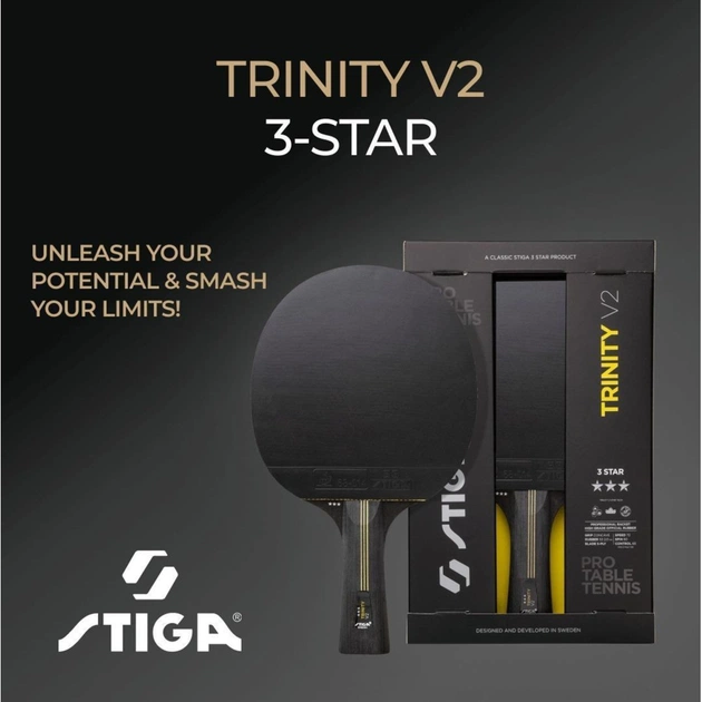 Ракетка для настільного тенісу Stiga Trinity 3 Star ver.2 FL (1213-1208-35) (931706) - picture 7