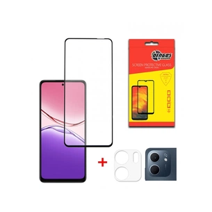 Скло захисне Dengos Kit for OPPO A5x + camera glass Black (DG-TGSCP-11) зображення 1
