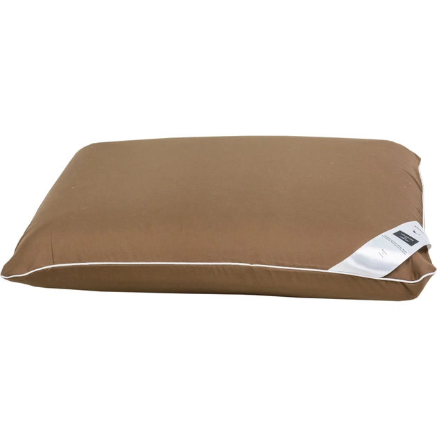 Подушка MirSon ортопедична 6057 Delicate satin Cacao Men 59х43х12 (2200003261806) - зображення 1