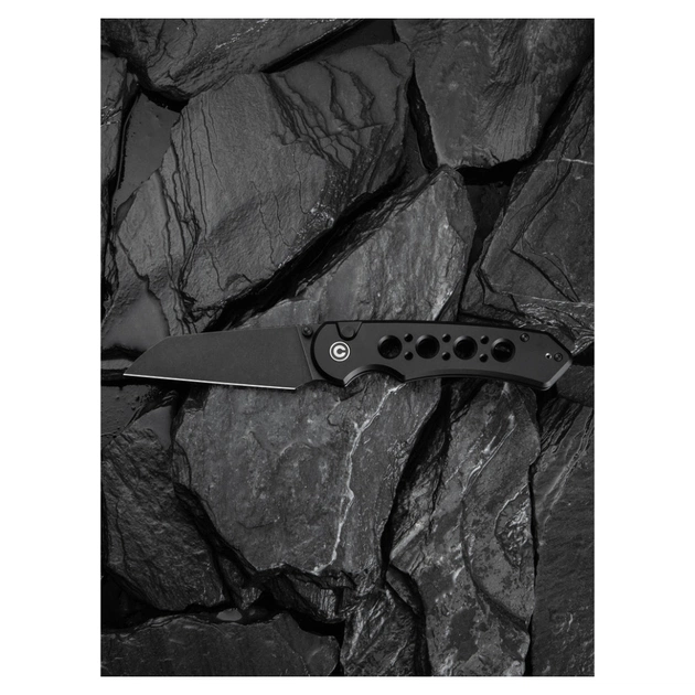 Ніж Civivi Pragma Prime, Darkwash, чорний алюміній (C24067-1) - picture 11