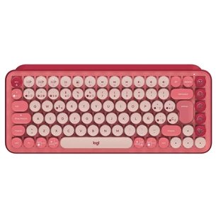 Клавіатура Logitech POP Keys Wireless Mechanical Keyboard UA Rose (920-010737) зображення 1