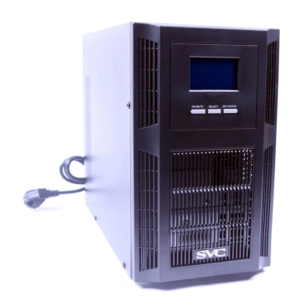 Пристрій безперебійного живлення SVC PT-2KSB-LCD 2000VA (PT-2KSB-LCD) - зображення 1