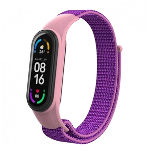 Ремінець до фітнес браслета Armorstandart нейлоновий для Xiaomi Mi Band 7/6/5/4 Purple (ARM67854) зображення 1