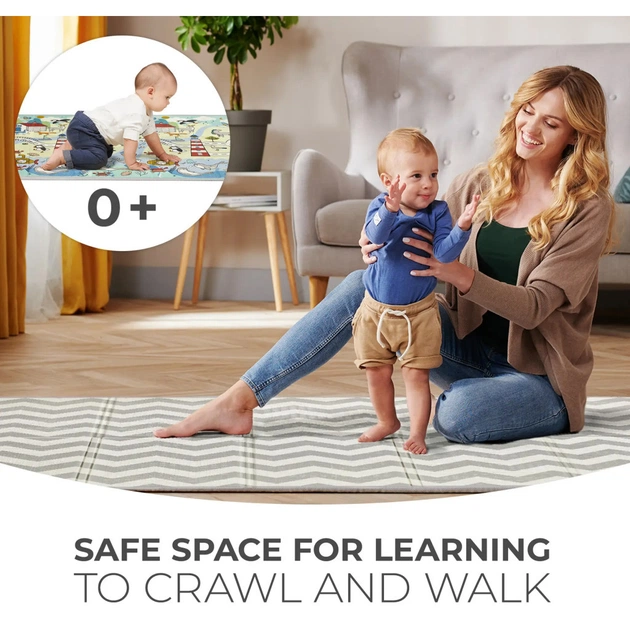 Дитячий килимок Kinderkraft двосторонній Matty 2 (5902533923212) - picture 11
