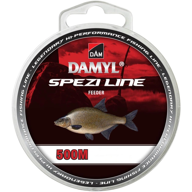 Волосінь DAM Damyl Spezi Line Feeder 500 м 0.20 мм 3.2 кг Dark Brown (66637) - изображение 1