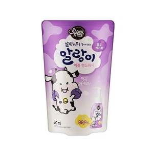 Жидкое мыло Shower Mate Bubble Hand Wash Blueberry Дой-пак 250 мл (8801046358122) изображение 1