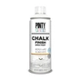 Фарба-аерозоль Pintyplus на водній основі Chalk-finish, Біла, 400 мл (8429576229806) - уменьшенное изображение 1