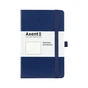 Книга записна Axent Partner 125х195 мм без лініюванням 96 аркушів Синя (8307-02-A) - зменшене зображення 1