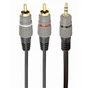 Кабель мультимедійний 3.5mm M to 2xRCA M 1.5m Cablexpert (CCA-352-1.5M) - уменьшенное изображение 1