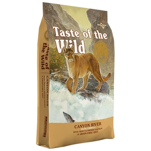Сухой корм для кошек Taste of the Wild Canyon River Feline Formula с форелью и лососем 6.6 кг (0074198614301) изображение 1