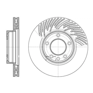 Гальмівний диск REMSA 6773.11 зображення 1
