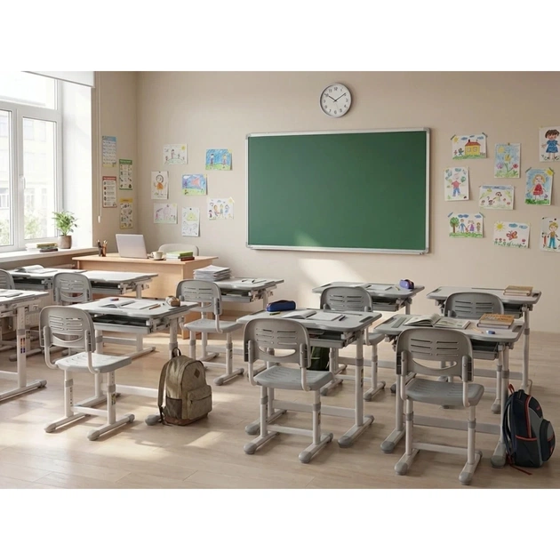 Шкільна дошка Sector магнітно-крейдова, 150х100 см (К1510) - picture 6