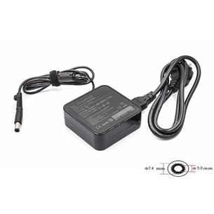 Блок живлення до ноутбуку PowerPlant DELL 220V, 19.5V 90W 4.62A (7.4*5.0) wall mount (WM-DE90G7450) picture 1