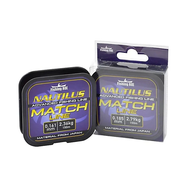 Волосінь Fishing ROI Nautilus Match Line 150 м 0,203 мм 3.4 кг (152-10-203) - изображение 1