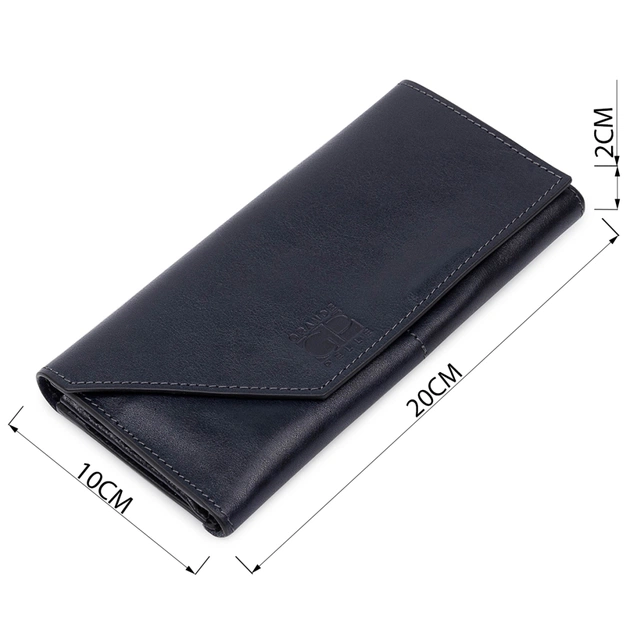 Портмоне Grande Pelle Синє (11557) - зображення 3