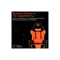Крісло ігрове Meetion CHR25 Black/Orange (MT-CHR25-A) - зменшене зображення 6