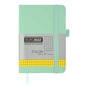 Книга записна Buromax ETALON 95 х 140 мм, 96 аркушів, клітинка, м`ятний (BM.296160-38) - зменшене зображення 1