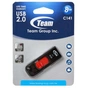 USB флеш накопичувач Team 8GB C141 Red USB 2.0 (TC1418GR01) - зменшене зображення 5
