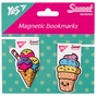 Закладки для книг Yes магнітні Sweet Cream Ice cream, 2шт (708115) - зменшене зображення 1