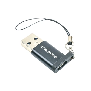 Перехідник USB 3.0 AM to USB-C F Cabletime (CA913701) зображення 1