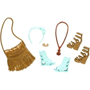 Аксесуар до ляльки Barbie Коричневая сумка в стиле Бохо (CFX30-2) зображення 1