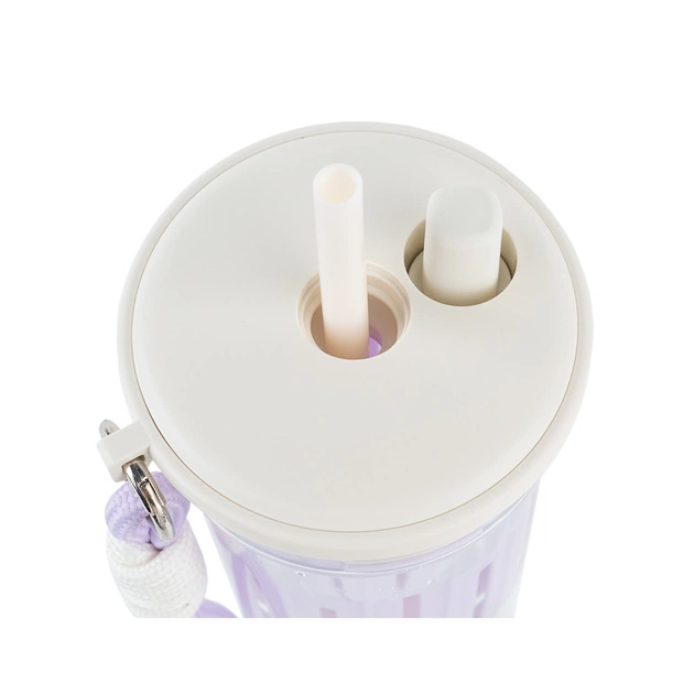 Пляшка для води Kite 650 мл, біло-ліловий (K25-1219-2) - picture 3