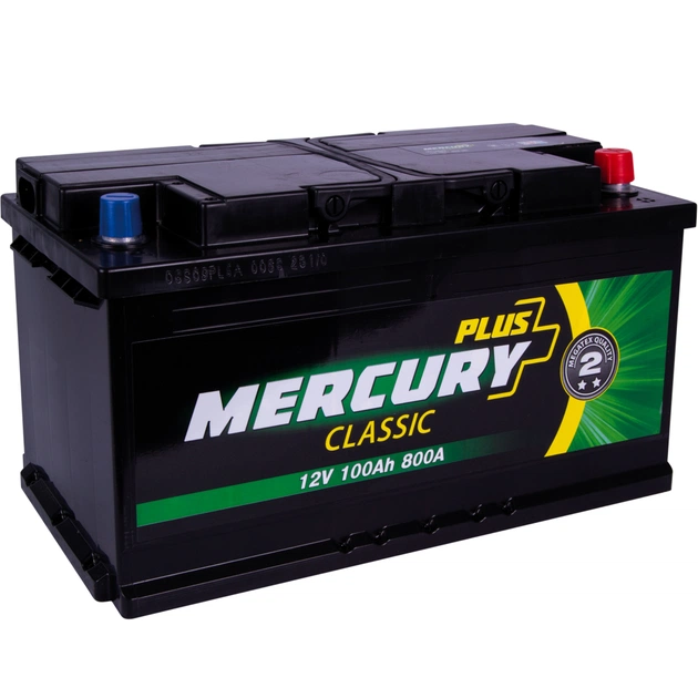 Акумулятор автомобільний MERCURY battery CLASSIC Plus 100Ah (P47282) - изображение 1