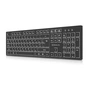 Клавиатура REAL-EL RK-725W Wireless/Bluetooth Black (EL123100061) - уменьшенное изображение 3