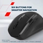 Мишка Canyon OnClick 17 Wireless Black (CNE-CMSW17B) - зменшене зображення 8