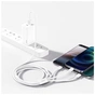 Дата кабель USB 2.0 AM to Lightning + Micro 5P + USB-C 1.5m 3.5A white Baseus (CAMLTYS-02) - уменьшенное изображение 5