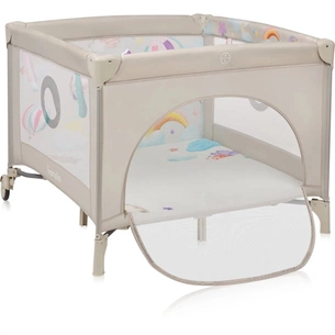 Дитячий манеж Lionelo MILLE PLUS GREY BEIGE (LO-MILLE PLUS GREY BEIGE) зображення 1