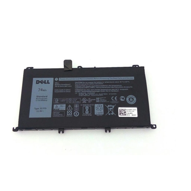 Акумулятор до ноутбука Dell Inspiron 15-7559 357F9, 74Wh (6480mAh), 6cell, 11.4V, Li-ion (A47308) - зображення 1