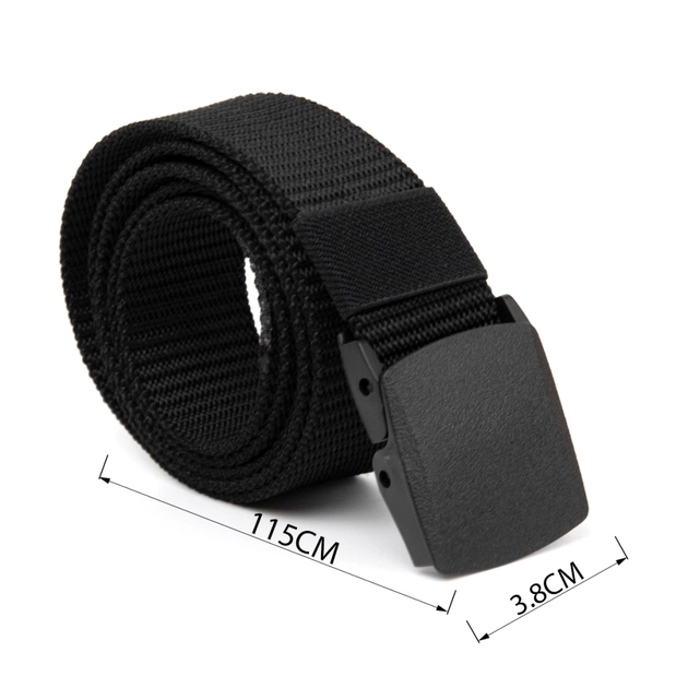 Ремінь Vintage Текстильний Чорний (20540) - зображення 3