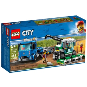 Конструктор LEGO City Транспортувальник для комбайнів 358 деталей (60223) зображення 1