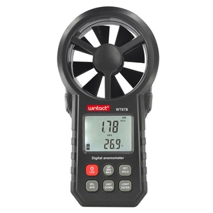 Анемометр Wintact крильчастий USB, Bluetooth 0,3-30м/с, -10-45°C (WT87B) изображение 1