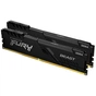 Модуль пам'яті для комп'ютера DDR4 16GB (2x8GB) 3200 MHz Fury Beast Black Kingston Fury (ex.HyperX) (KF432C16BBK2/16) - уменьшенное изображение 1