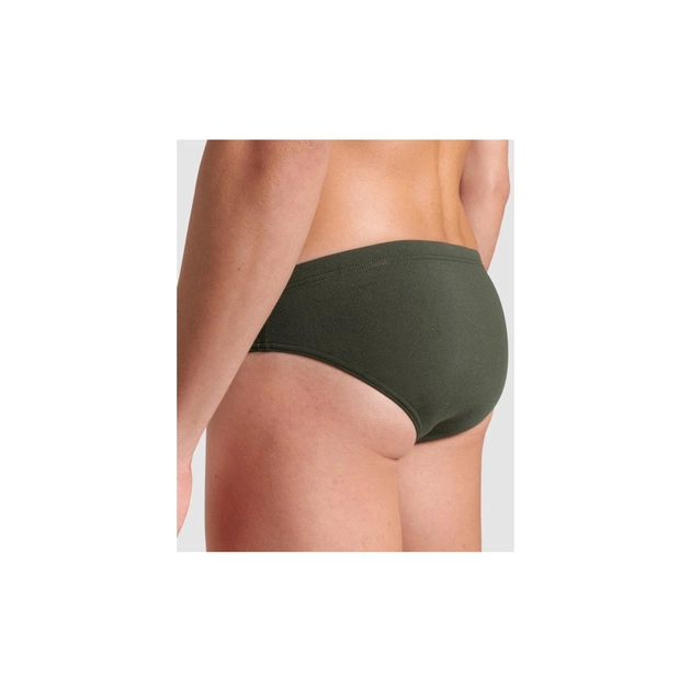 Плавки Arena Team Swim Briefs Solid 004773-660 оливковий 90 (3468337523420) - зображення 5