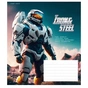 Зошит Школярик Iron&Steel 24 аркуша клітинка (024-3284K) - уменьшенное изображение 1