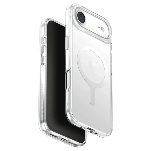 Чехол для мобильного телефона Uniq Clario iPhone Air Magclick Charging Transparent (8886463694756) - изображение 1