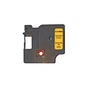 Стрічка для принтера етикеток UKRMARK RL-D-R-46024-BK/GO шовкова стрічка. для DYMO серії D1. 12мм (900309) - зменшене зображення 1