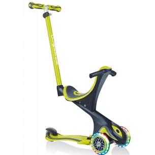 Самокат Globber Go up comfort lights 5 в 1 зелений з підсвічуванням (459-106-2) зображення 1