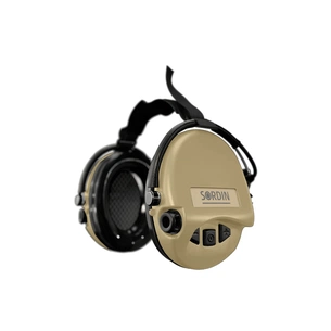 Тактичні навушники Sordin Supreme Mil AUX Neckband Sand (76308-05-S) зображення 1