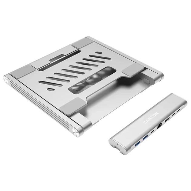 Підставка до ноутбука Canyon Laptop Stand with Detachable Hub OnStand 2 (6-in-1 Hub) (CNS-SDS2) - picture 10