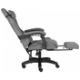 Крісло ігрове GT Racer X-2339 Black/Gray (X-2339 Fabric Black/Gray) - зменшене зображення 6